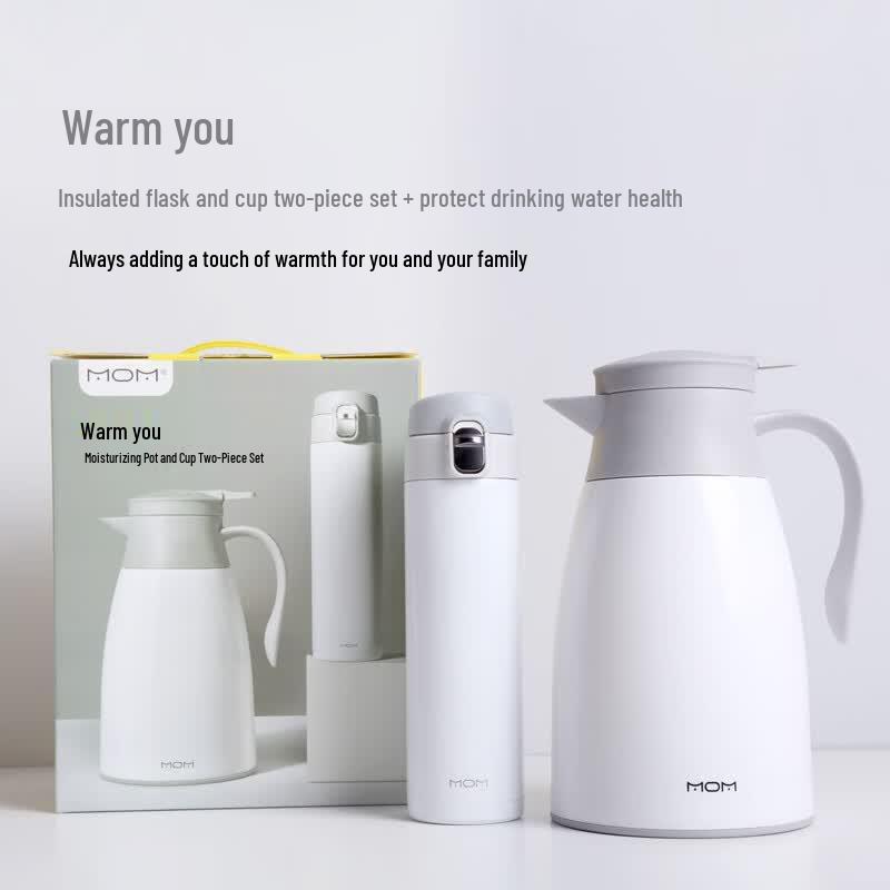 MOM Insulated Glass Cup Set