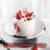 10 Zoll Drehbarer Kuchenständer Rutschfester Kuchen Dekorationshalter Professioneller Kuchen Drehteller Küche