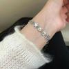 Gingerbread man bear retro old bracelet women's niche design advanced sense cute cartoon bracelet jewelry tide