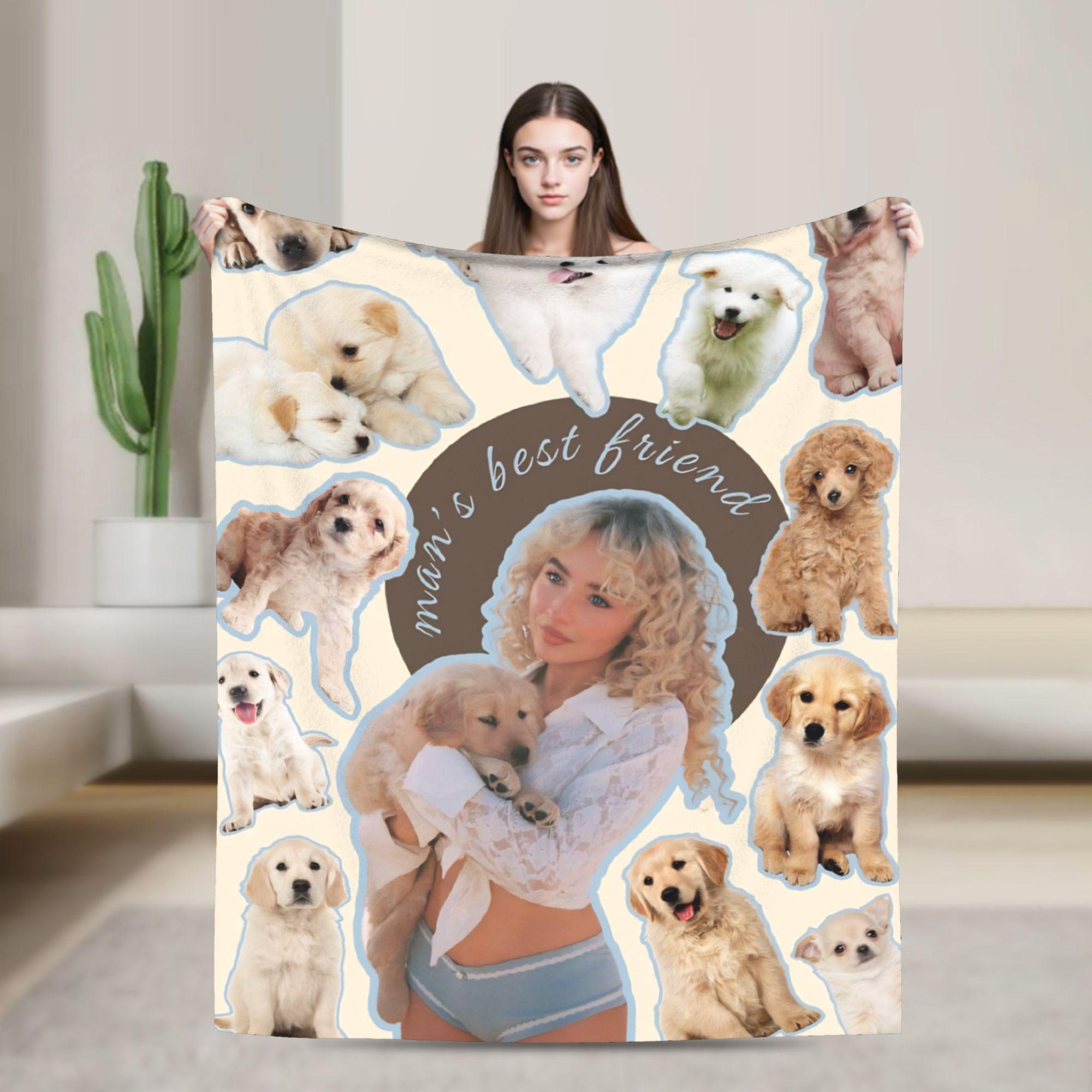 Sabrina Carpenter Blankets Super Soft Fashion Plush Throw Blanket For Couch Sofa Bed Decorative Flannel Bedspread Bed Cover 100x150cm