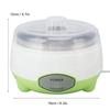 Compact Yogurt Maker Machine Stainless Steel Container Yogurt Maker for Homemade DIY Yogurt Green 15W