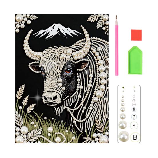 Faux Pearl Painting Kit 3D Pearl Painting Art Craft Animal Designs DIY Mosaic