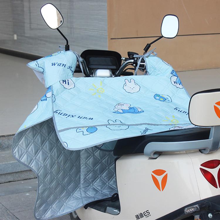 Electric Vehicle Windshield Sunshade - Waterproof, Windproof, for Small Electric Motorcycles