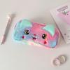 Cartoon Cat Y2K Stationery Bag Plush Plush Pencil Pouch Kawaii Korean Style Pencil Case  Office
