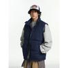 2025 Autumn/Winter Casual Pure Color Warm Down Vest Cape