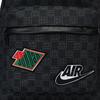Jordan Monogram Series Checkerboard Badge Backpack Unisex backpack Blue Black JD2543010AD-001