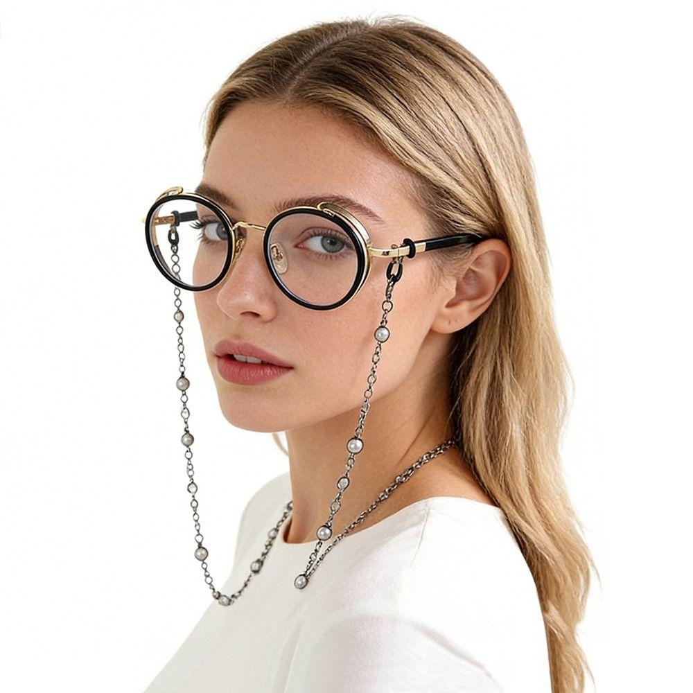 Hanging Cord Sunglass Chain Adjustable Glasses Chain Fashion Eyeglass Holder Strap  Women Accessory