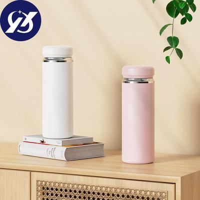 Mugg för män och kvinnor, bärbar, 316 rostfritt stål-insats, te-separation, för affärer