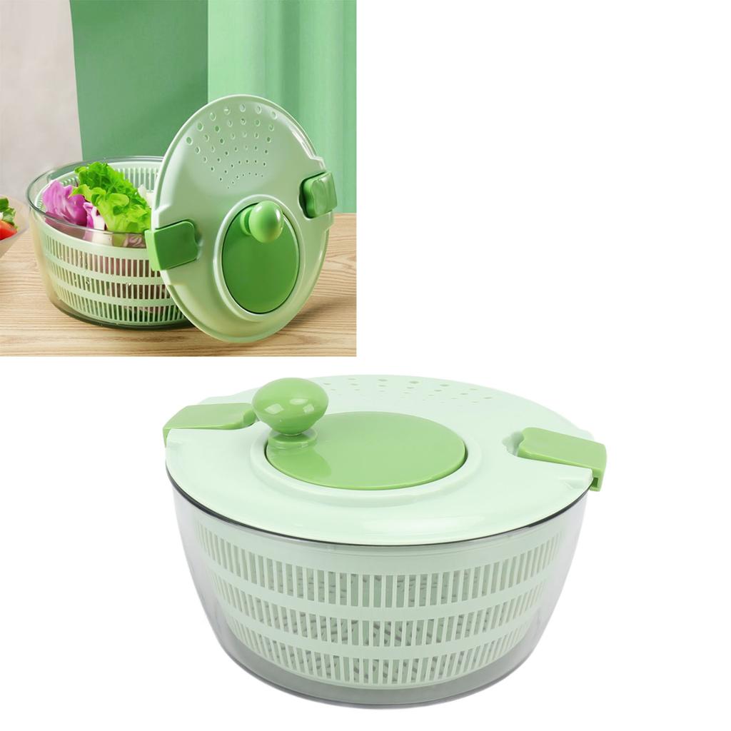 Salad   Plastic Time Saving Fast Mixing Washable Rotatable Veggie Washer for Kitchen