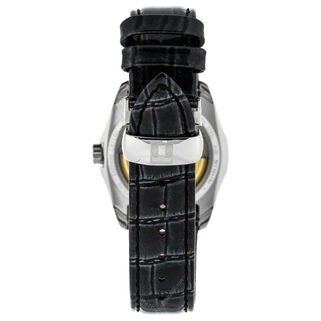 TISSOT Kutu Automatic Mechanical Movement Women's Watch 32mm Black Dial T035.207.16.051.00