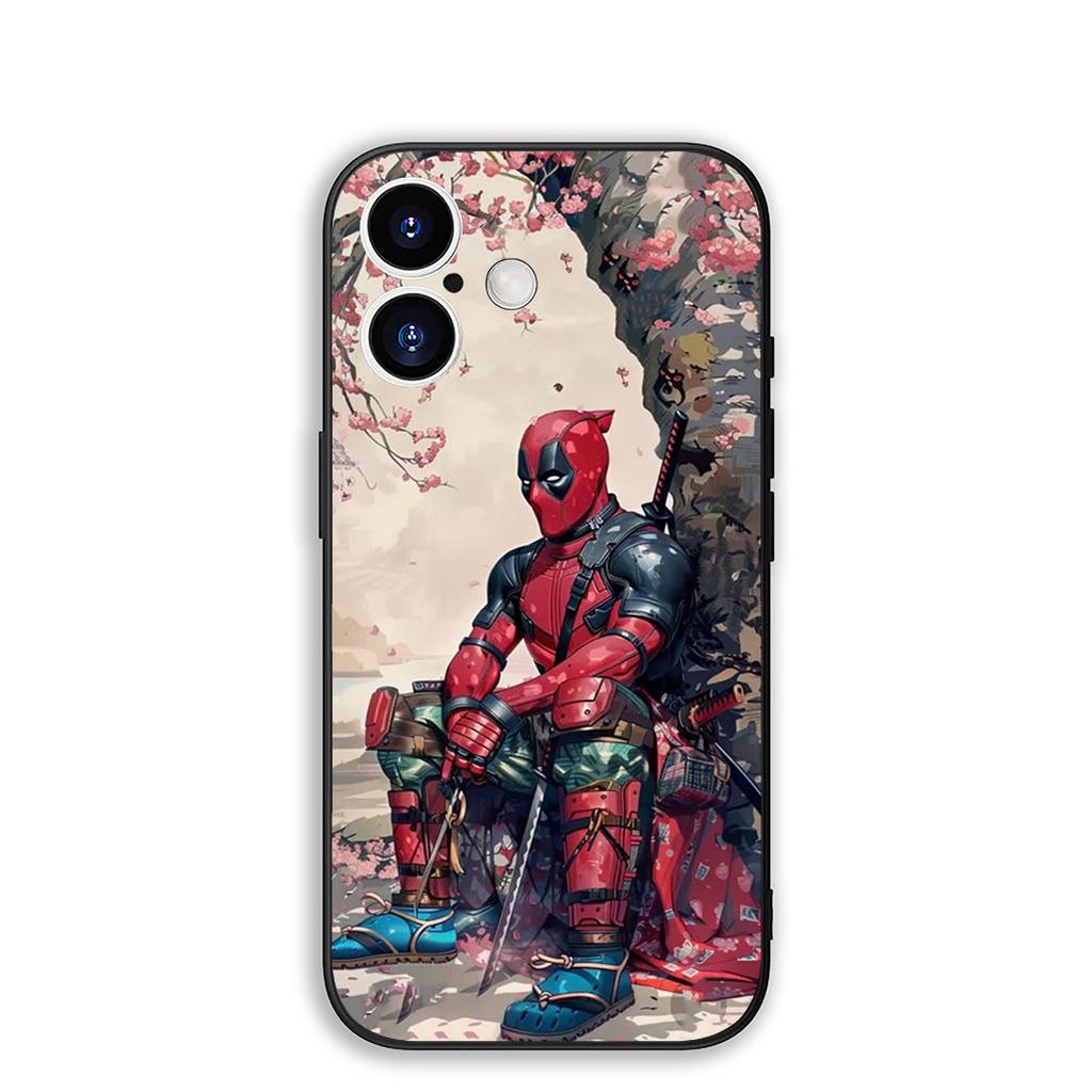 Cover for Apple iPhone 17 16 Plus 13 12 Pro Max Mini X XR Xs ProMax 16E 15+ 17+ Air Phone Case Wolverine Marvel Deadpool