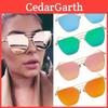 Timeless Fashion Women Aviator Mirror Lens Sunglasses In A Classic Steampunk Design