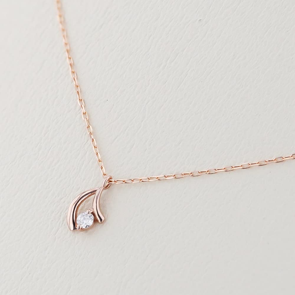 BLOOM Official In 10K Pink Gold with [Featured Sweet] Women's Necklace, Diamonds, 0442-8780-0014-0000