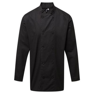 Premier Mens Coolchecker Long-Sleeved Chef Jacket