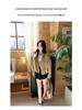 Korean Retro Lapel Single-Breasted Trench Coat - Versatile Spring/Autumn Women's Jacket