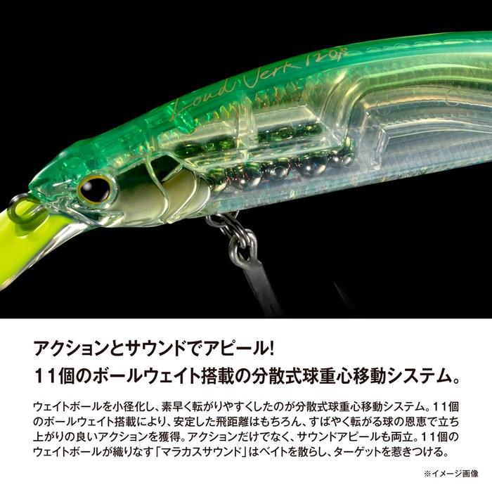 Shimano Ocea Loudjerk 120S XV-C12Y 010 Glowback Candy 120mm