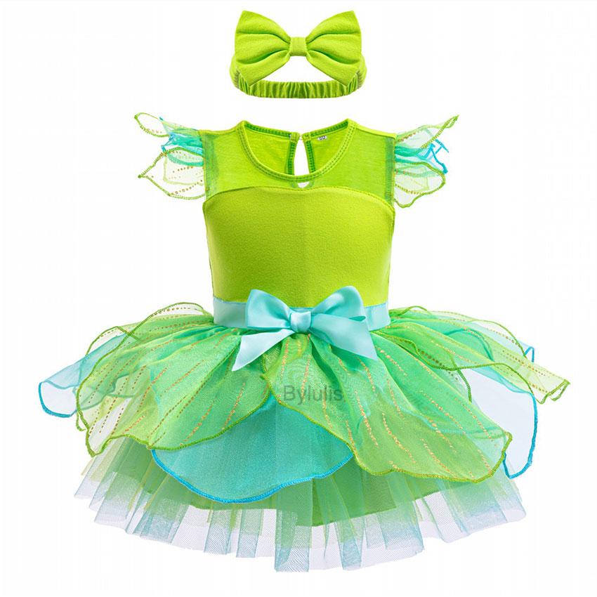Fantasia Romper Anna Sofia Tutu Dress Headband Princess Aurora Alice Clothes Dress Halloween Party Costumes Outfit