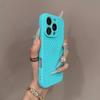 Luxury Heat Dissipation Mesh Tpu Soft Shell Protective Cover for iPhone 16 E 15 14 Puls 13 12 11 Pro Max Concise Nice Phone Case