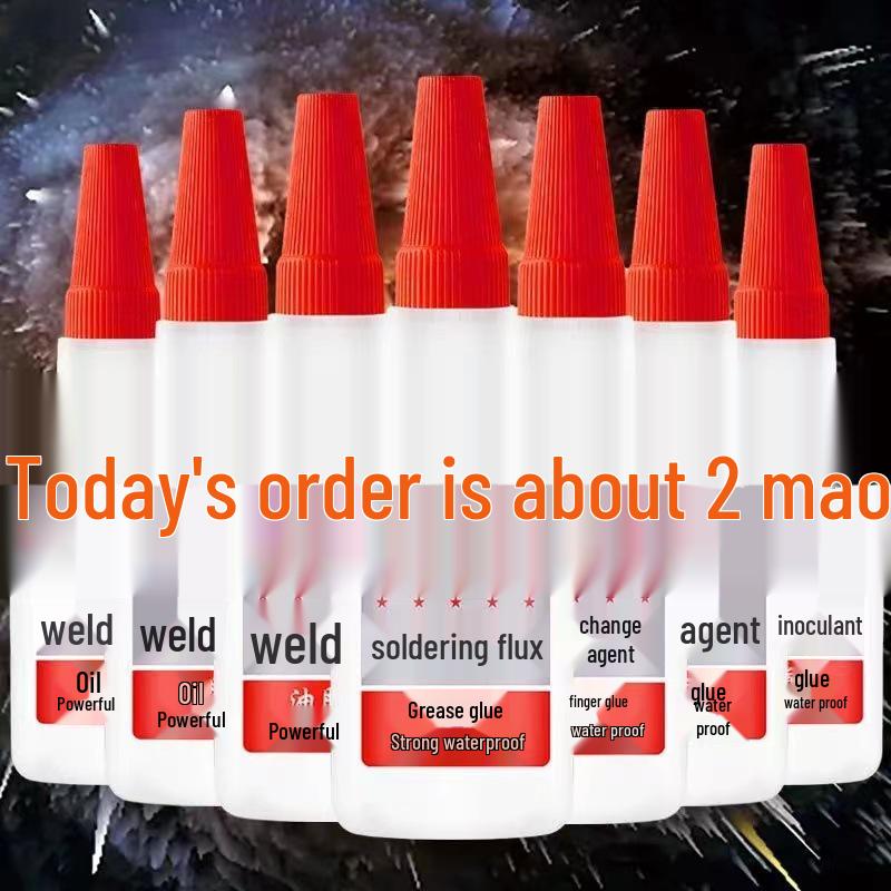 Ölbasierter Superkleber für Schuhe, Reifen, Metall, Holz, Keramik und Rohre – Stärker als Elektroschweißen