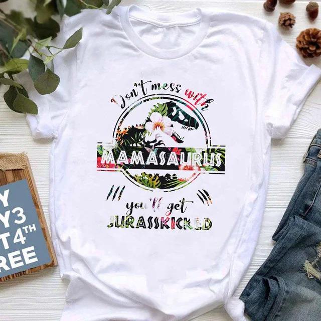 Jurassic Park World  Children T Shirt Print T-Shirt Casual Funny Women Clothes Tops Baby Tees Short Sleeve Cool Tshirt