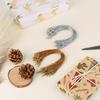 100pcs Christmas Decorations Hanger Rope, for Decoration Hanging Belt Snap Fastener Decorative for Christmas Tree Party Supplies