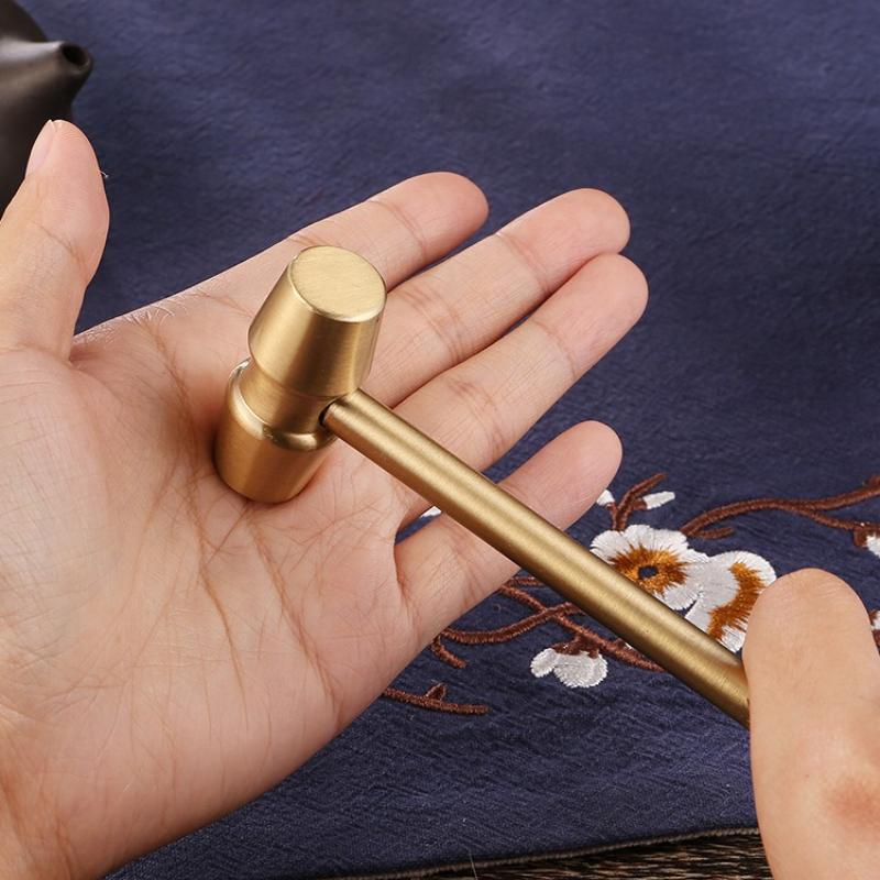 Brass Solid Hammer Car Explosion-proof Hammer Decoration Creative Home Practical Decorations