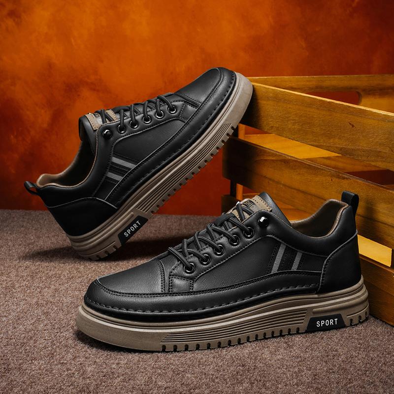 Nowe Męskie Klasyczne Cztery Pory Roku Modne Niskie Buty do Skateboardingu Wygodne Miękka Podeszwa Trampki