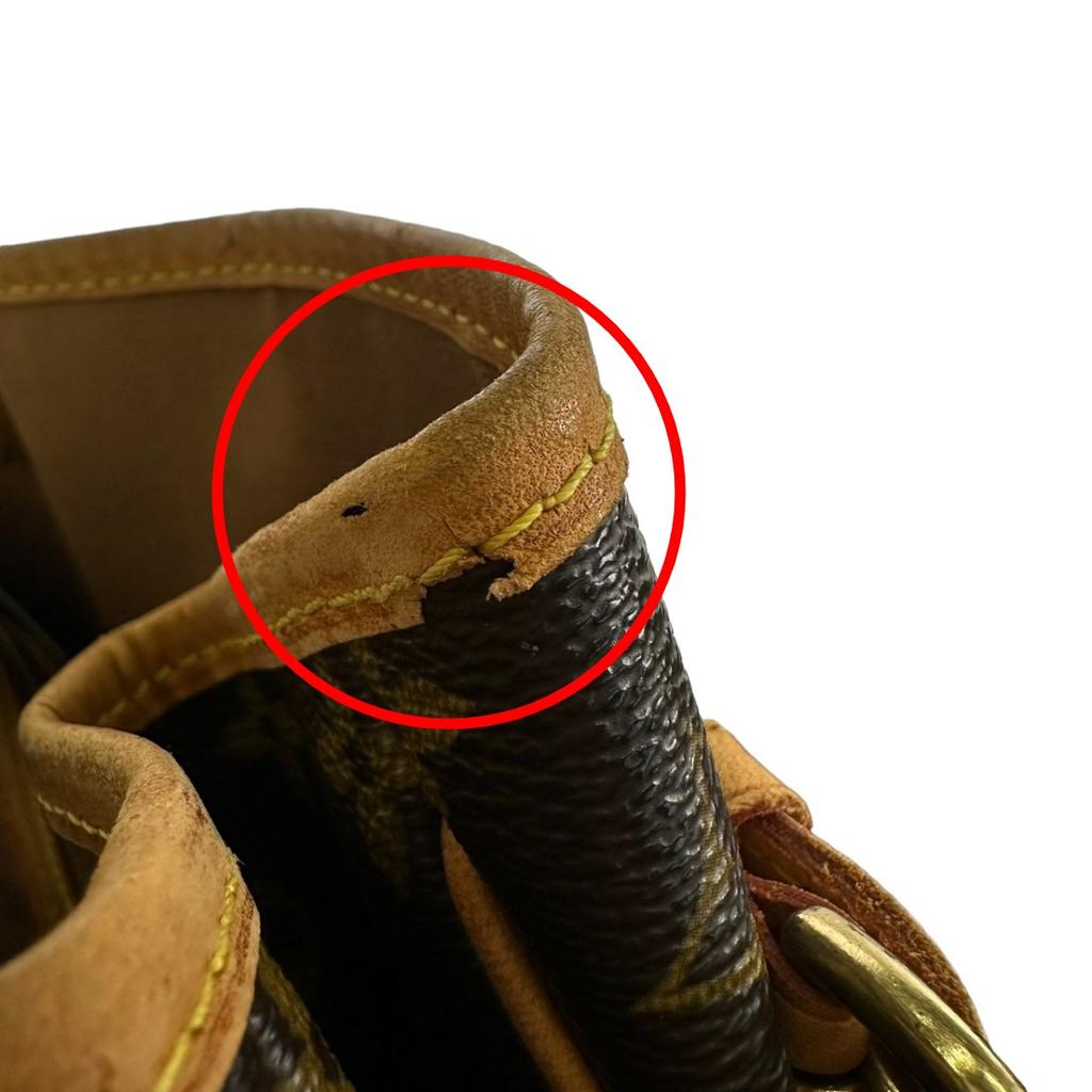 LOUIS VUITTON Monogram ORIENTAL Tote Bag Monogram canvas Brown Women M51154 Used