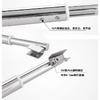 Stainless steel Shower Glass door fixed rod/clip,Bathroom glass support bar,Plane fixed,Adjustable length,shower accessories