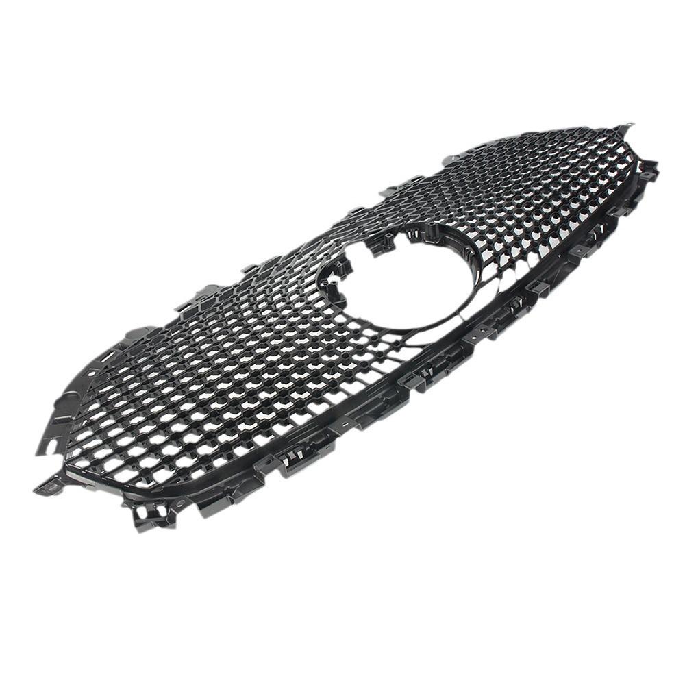 Front Face Vertical Bar Grille Cover for 2020-2022 Mazda 3 Axela