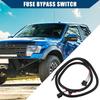 120cm Universal Automotive Switched Fuse Bypass Kit/Fuse Bypass Switch/Durable / 1 Pcs Black