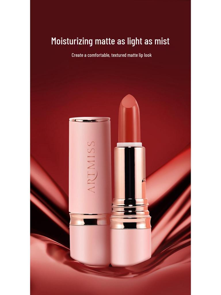 ARTMISS Matte Velvet Lipstick - Non-Stick, Long-Lasting, Non-Fading, and Non-Drying.