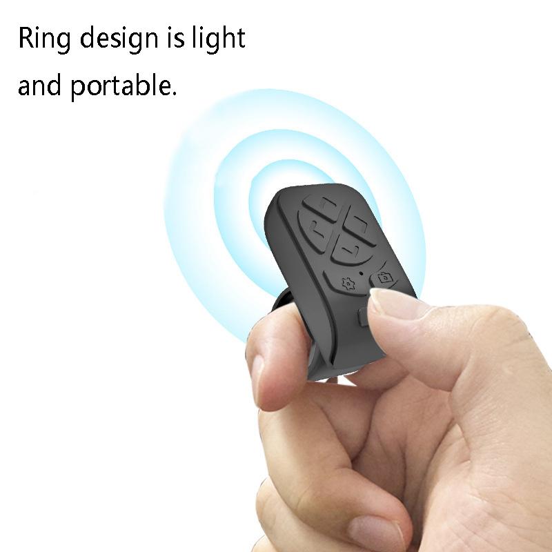 Remote Control For Page Turner For Kindle App Bluetooth Camera Video Recording Remote Scrolling For All Phones