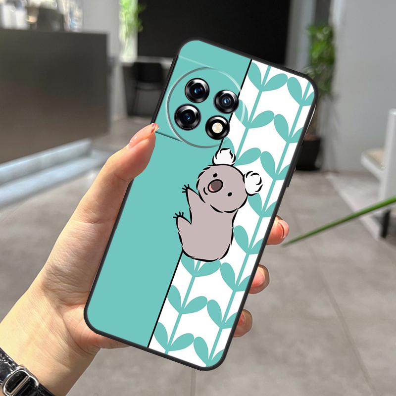

Cartoon Painting Animal Koala Case For OnePlus Nord N20 N30 CE 5 3 4 Lite OnePlus 15 13 12 11 10 Pro 10T 13T 13R 15R Cover OnePlus Nord CE5