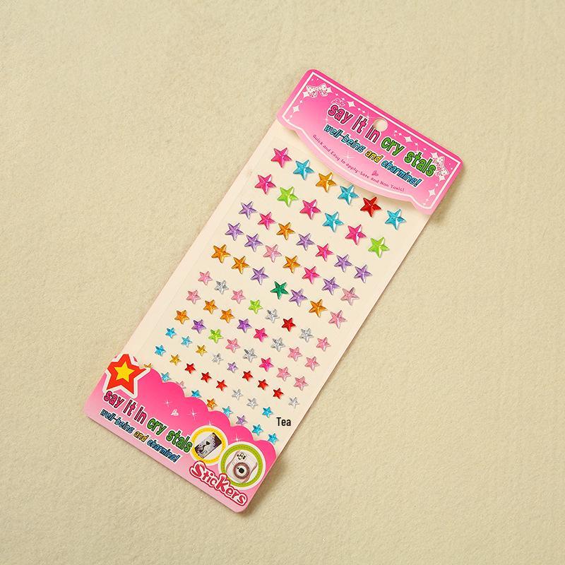 52 Unique Styles: DIY Acrylic Rhinestone Stickers – Creative Decorative Stationery