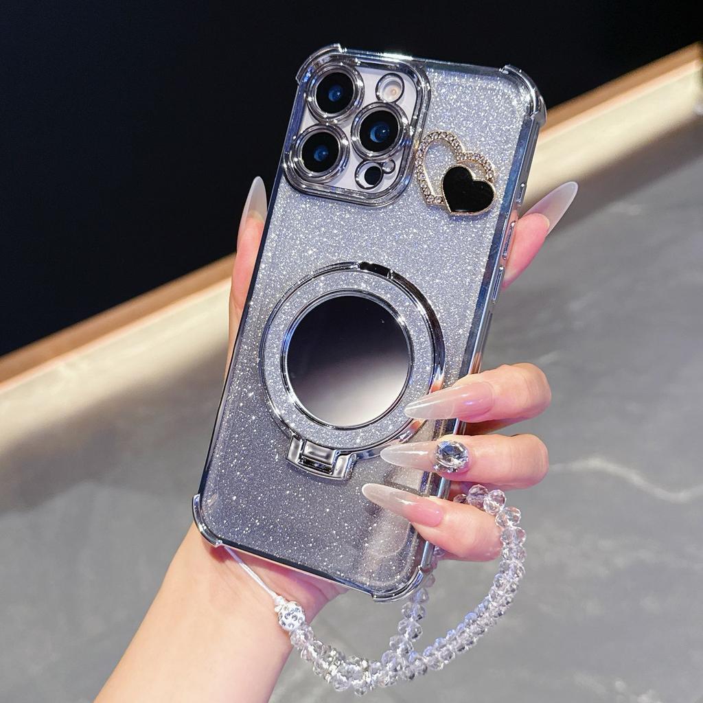 Luxury Magnetic Plating Clear Case For XiaoMi RedMi Note 14 Pro Plus 14S 13 12 11 10 9 9S 4G 5G Shockproof Silicone Cover