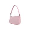 By Far Rachel Series Embossed Leather Underarm Shoulder Tote Bag Women Bags Pink 21SSRCLSPOCCEMED-PEONY