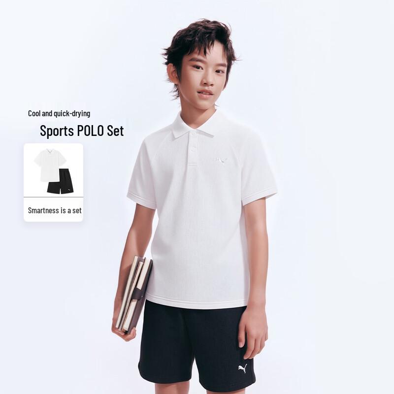 

PUMA Kids 2026 Summer Short Sleeve Polo Set 120cm