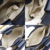 GUCCI Bamboo shopper small tote Handbag 336032 2WAYShoulder Navy blue Calfskin Women Used