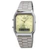 Casio AQ-230A-9AMQY Analog-Digital Quartz Watch - Lime Yellow