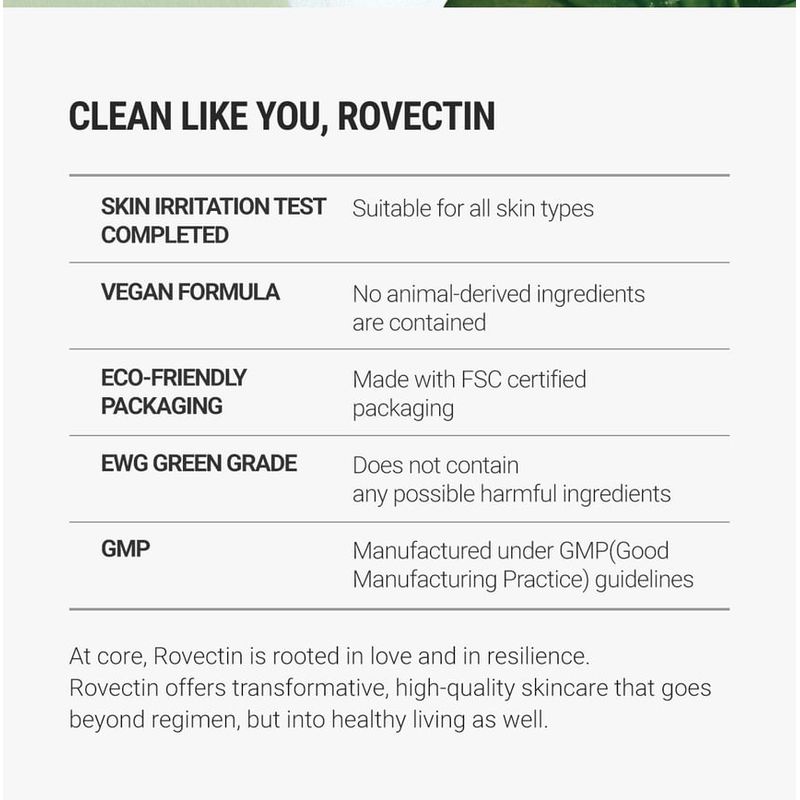 ROVECTIN Calming Sensitive Lotus Sheet Mask Set