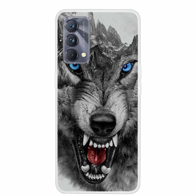 For Realme GT Master Edition Case Animal Soft Silicone TPU Phone Cover Case for Realme GT Explorer Master Edition Fruit Coque