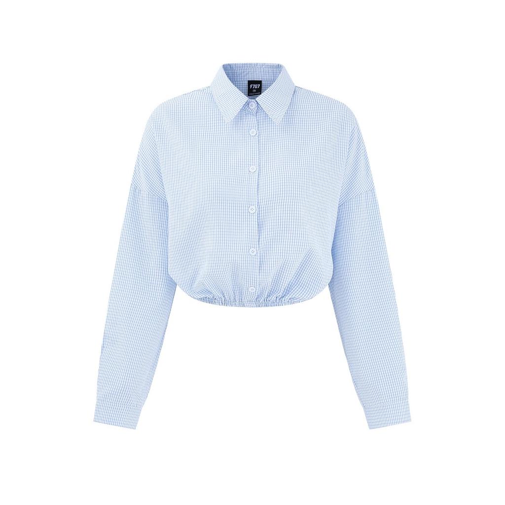 VAYLA New American Vintage Hot Girl Shirt Women's Casual Slim Fit Long Sleeve Collared Irt Versatile Plaid Shirt