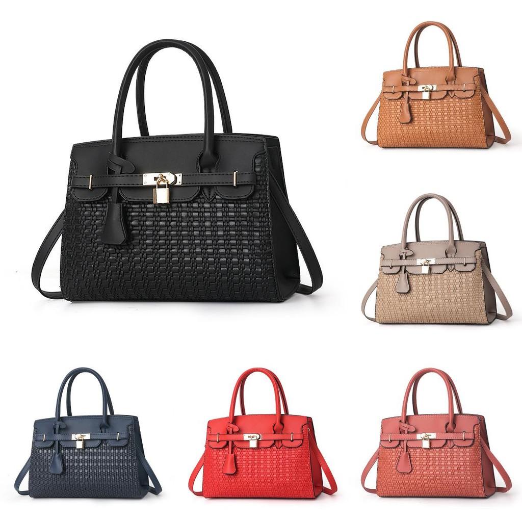 Handbag Casual Womens With Large Capacity And Lock Closure For Daily Shoppingd