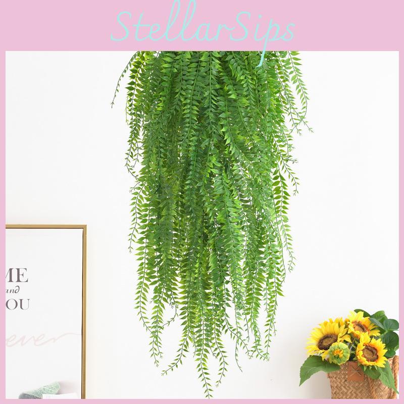 Salix Wall Babylonica Plant With Plastic Foliage For Home Decoration And Props