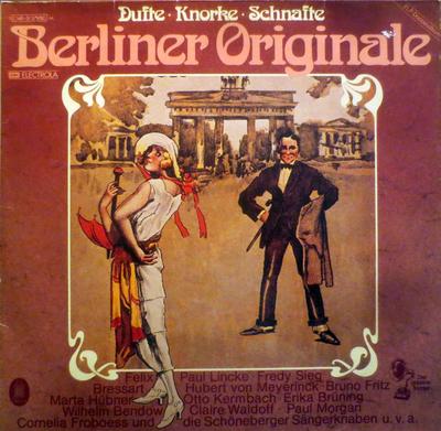 LP Record VARIOUS  Berlin Originals Scents  Sniffles 1C1483137980 Odeon 1975 Germany Pop Used