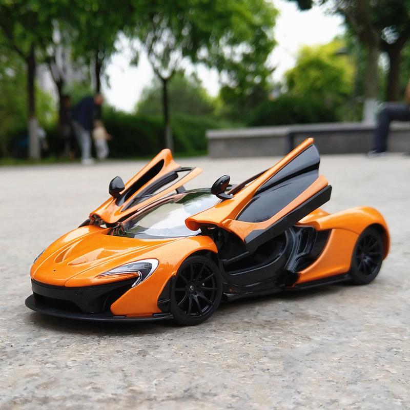 

1:24 McLaren P1 Supercar Alloy Модель автомобиля Литье под давлением и игрушечные автомобили Собирайте автомобильные игрушки Мальчик Подарки на день рождения