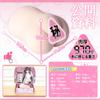masterpiece Masturbation for men Popular Realistic feeling Wrapped feeling Masturbator Masturbator Hole Soft High elasticity Repeated stimulation 970g