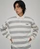 Bipitudiseuodeo 98 Striped Rugby Long Sleeve Shirt Grey