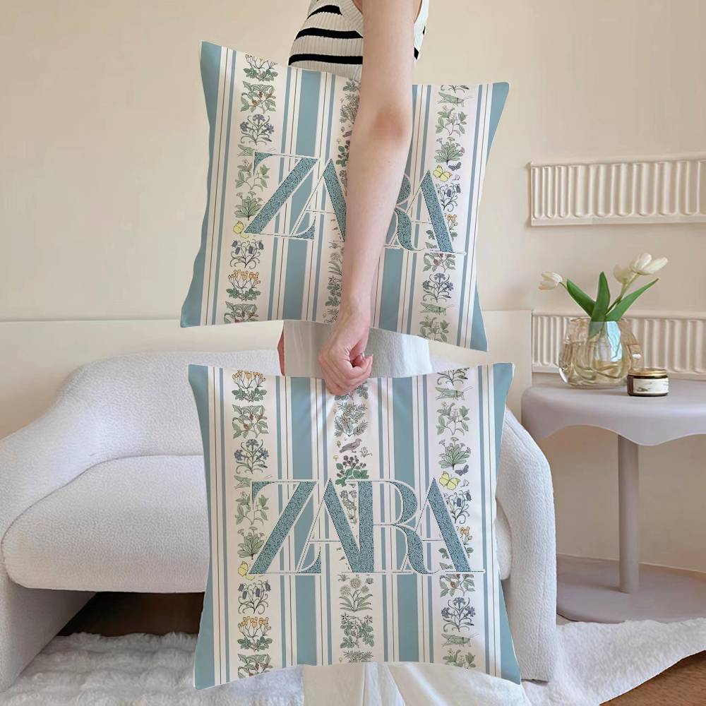 

Hot Fashion Z-ar-a Pillowcases: Let It Snow, Merry & Bright room home decoration 12x12Inch